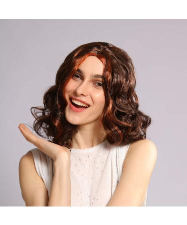 Buy Long Brazilian Synthetic Wavy Wig for Women | 80s 70s 60s 50s Cosplay Hair | International Shipping - Buy Online on GoSupps.com