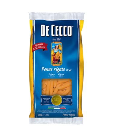 AUCHAN Pack of 3 units *** DE CECCO Penne rigate no. 41 500g