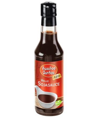 Bamboo Garden - Light soy sauce Asian seasoning sauce for lighter meat and fish 1 x 150 ml (packaging design may vary) - Buy Online on GoSupps.com