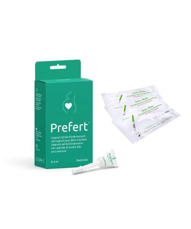 Prefert Fertility Lubricant Vaginal Fertility Gel - Value Pack including 20 ovulation tests
