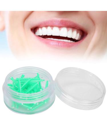 40-Pack Green Oral Adaptive Wedge | High-Temperature Silicone Interdental Wedges for Kids | Dental Care & Car Care Accessories - Buy Online on GoSupps.com