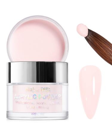 Major Diji 60g Pink Acrylic Nail Powder - Professional 3D Nail Extension & Carving for Long-Lasting Manicures | Ideal Beauty Gift - Buy Online on GoSupps.com