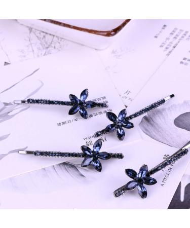 minkissy 4 Pairs Wedding Headpiece for Bride Rhinestones Hair Barrettes Flora Hair Barrette Hair Pins Hair Jewelry Elegant Hairpin Pearl Hair Clips Fashion Hairpin Diamond Pair Clip Miss - Buy Online on GoSupps.com