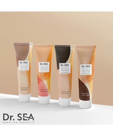 DR. SEA - Cr me Pieds Nourrissante la Boue de la Mer Morte & Huiles Naturelles - R paratrice & Hydratante - 100ml - Buy Online on GoSupps.com