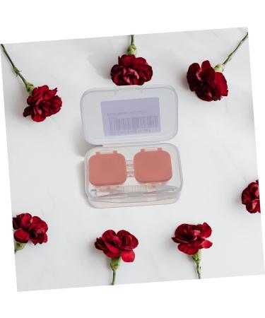 Solust 3 Series Glasses Case - Portable Linen Storage Box for Glasses & Contact Lenses - Travel-Friendly Lens Holder - Colored Contact Lens Container (3pcs 5.5x2.5x2cm) - Buy Online on GoSupps.com