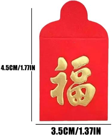 red Packets 25pcs Red Envelope Chinese New Year Hong Bao Lucky Red Packet Spring Festival Hong Bao Lucky New Year Red Envelopes Gifts red envelopes Chinese - Buy Online on GoSupps.com
