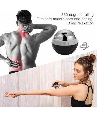 Ice Massage Roller Ball | Manual Stress Relief & Cold Compression for Sore Shoulder Muscles | International Shipping Available - Buy Online on GoSupps.com