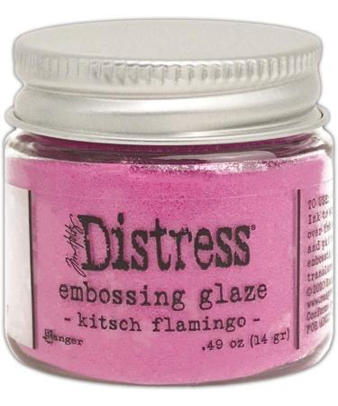 Tim Holtz Distress Embossing Glazes Bundle - Speckled Egg, Kitsch Flamingo, Crackling Campfire, Rustic Wilderness | 4 Item Set - Buy Online on GoSupps.com
