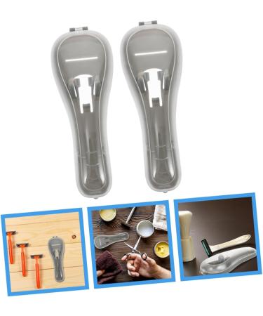 Minkissy 10 Pack Razor Storage Box Suitcase - Portable Travel Case for Nail Clippers & Shavers - Protective Cover for Hairdressers & Grooming - Buy Online on GoSupps.com