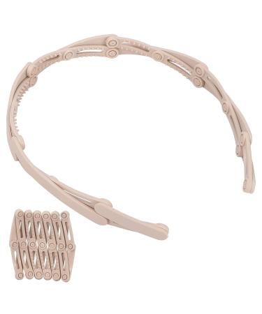 High-Quality Foldable Invisibobble Scrunchie Headband - Hair Jewelry for Women | No Skin Damage Hair Dryer Holder & Clips - Buy Online on GoSupps.com