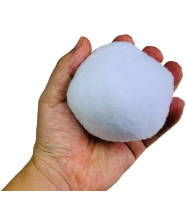 Supoice 50 Pack 3 Inch Large Snow Balls for Kids - Christmas & Winter Holiday Fake Snow Toys for Indoor Outdoor Snow Fight Game - Buy Online on GoSupps.com