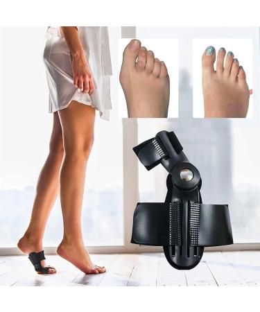 Bunion Corrector for Women and Men - Orthopedic Black, Ideal for Hallux Valgus, Bent Toes, and Pain Relief - Buy Online on GoSupps.com