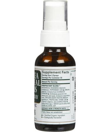 Echinacea Goldenseal Propolis Throat Spray by Gaia Herbs - 1 fl oz (30 ml) | Immune Support - Buy Online on GoSupps.com