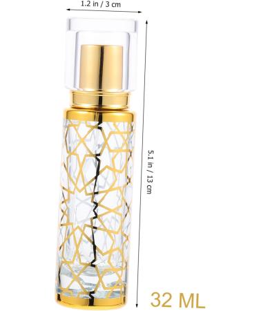 FRCOLOR 2pcs Refillable Empty Perfume Spray Bottles - Travel-Friendly Glass Perfume Sprayers for Easy Filling - Buy Online on GoSupps.com