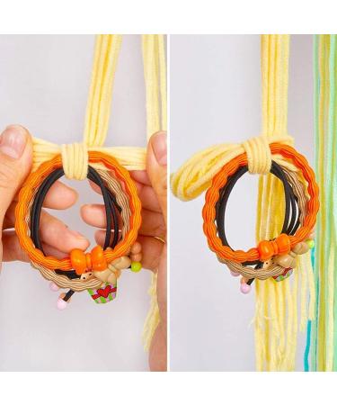 Basumee Handmade Unicorn Hair Clips for Girls | Felt & Yarn Rainbow Unicorn Wall Decoration | Perfect Clip Holder - 1pc - Buy Online on GoSupps.com