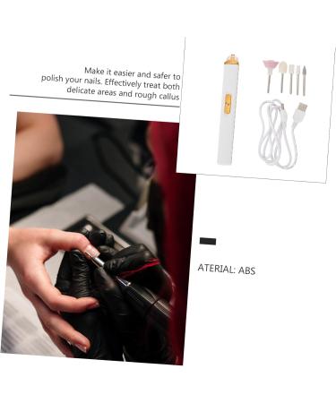 Nail Polisher White Abs Mini Grinder - Buy Online on GoSupps.com