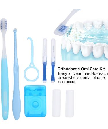 LIZEALUCKY Oral Care Kit - Braces Cleaning Brush & Interdental Waxing Tools for Optimal Dental Hygiene - Buy Online on GoSupps.com