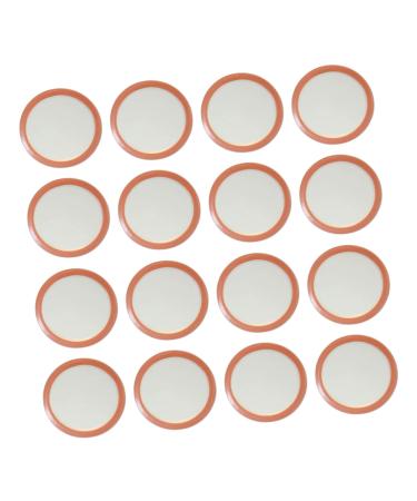POPETPOP 90 Pcs Mason Jar Lids Coffee Glass Storage Lids Canning Jar Lid Gold Cake Board Glass Coffee Carafe Reusable Canning Cover Thai Massage Stick Ball Jar Lids Tinplate Ring Wide Mouth Silverx3pcs 8.6X8.6X0.2CMx3pcs