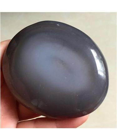 7-9cm Natural Rare Water Bile Agate Rough Raw Agate Crystal Stone with Water Trapped Inside Moving Feng Shui Original Stone Palm - Buy Online on GoSupps.com