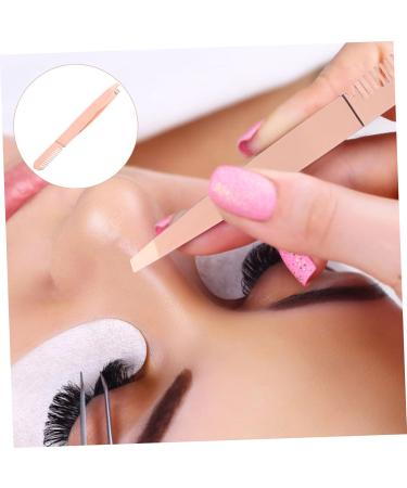 Bideco 2-in-1 Face Hair Tweezers & Eyebrow Scissors - Eyebrow Remover & Cosmetic Accessories for Flawless Grooming - Buy Online on GoSupps.com