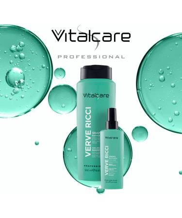 Vitalcare | Verve - Curl Revive Cream For Curly or Wavy Hair With Elastin and Collagen Without Rinse 125 ml - Buy Online on GoSupps.com