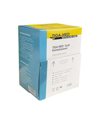 Buy Original Tiga-Med Disposable Razors - 500 Pack of Single Edge Razor Blades for Smooth Shaving - International Shipping Available - Buy Online on GoSupps.com