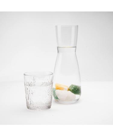 Power & Courage 350g | 100% Natural Stones in Jute Bags | Premium Healing Gem Water Mixture | Spring Water Cleaned - Buy Online on GoSupps.com