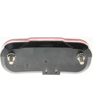 P4B Bicycle Dynamo R cklicht LED Model 539 - StVZO Approved with Parking Light & Reflector | Easy Assembly on Luggage Rack - Buy Online on GoSupps.com