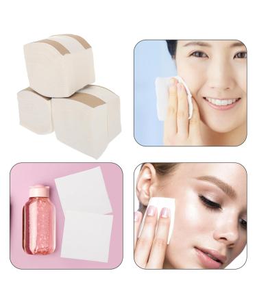 SOLUSTRE 300pcs Makeup Remover Pads - Non-Woven Fabric Towels for Facial Cleaning Makeup & Nail Polish Removal | International Shipping Available - Buy Online on GoSupps.com