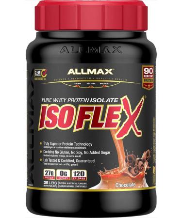 ALLMAX Isoflex Chocolate 2 Pound & Isoflex Strawberry 2 Pound - Buy Online on GoSupps.com