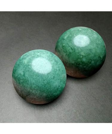 Buy Baoding Balls - Natural Jade Massage Ball Set for Stress Relief & Hand Therapy | International Shipping Available - Buy Online on GoSupps.com