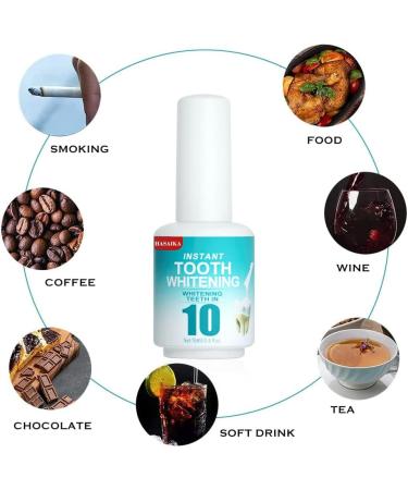 Instant Teeth Whitening Gel | Safe & Effective for Sensitive Teeth | Polish & Brighten Your Smile - Buy Online on GoSupps.com