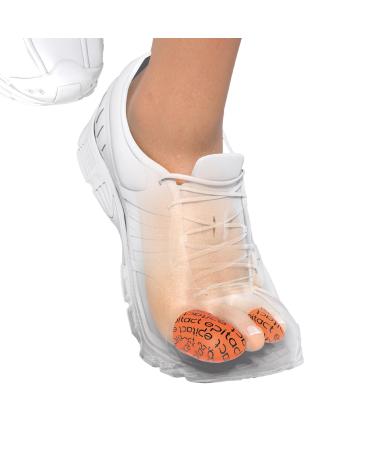 Epity |Sport nail protection |Blue broken damaged nails blow |Prevent and relieve toe pain caused by friction in sports shoes |French innovation (XL)