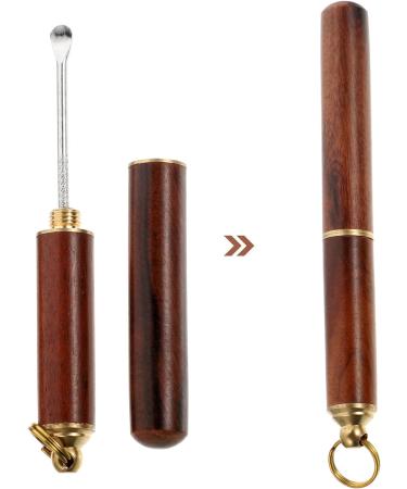GLEAVI Wooden Ear Pick Set - Traditional Ear Wax Removal Tool for Home and Travel - Buy Online on GoSupps.com