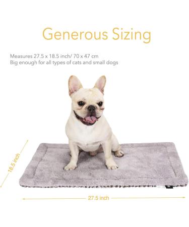 Self Heating Cat Pad - 27.5 x 18.5 Thermal Cat Mat for Outdoor & Indoor Pets - Buy Online on GoSupps.com