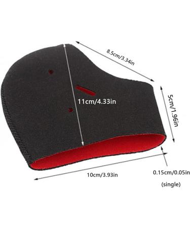 Unisex Moisturizing Heel Socks - Spa Socks for Cracked Dry Skin Care Breathable & Adjustable Foot Protectors for Heel Pain Relief - Buy Online on GoSupps.com