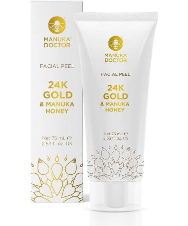 Manuka Doctor 24k Gold & Manuka Honey Facial Peel 75ml - Buy Online on GoSupps.com