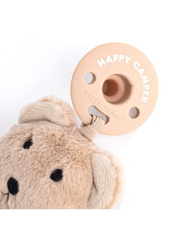 Bella Tunno Bubbi Buddy Lovey Pacifier Holder - Soft Plush Animal-Themed Baby Soother (Bear) - Buy Online on GoSupps.com