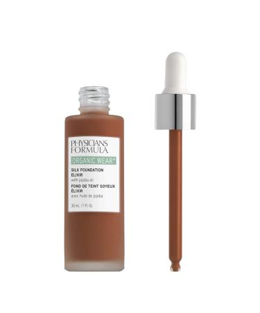 Physicians Formula Organic Wear Liquid Foundation Elixir Deep-to-Rich Full Coverage | Dermatologist & Clinically Tested - Buy Online on GoSupps.com
