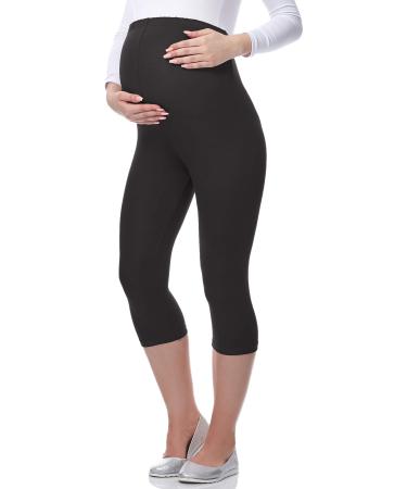 Be Mammy Women's Maternity 3/4 Leggings 03 4XL Graphite