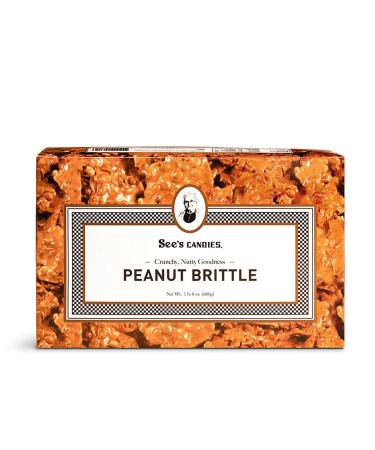 See's Candies Peanut Brittle (1 Pound 8 Ounces) 1.5 Pound (Pack of 1) - Buy Online on GoSupps.com