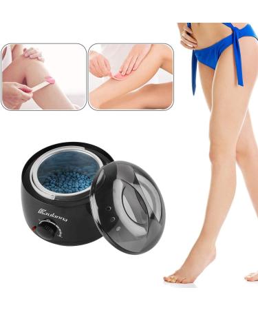 Yaoju Wax Hair Removal Set | Electric Waxing Kit with 400g Wax Beads & 30 Spatulas - Pain-Free Hair Removal (A-Black) - Buy Online on GoSupps.com