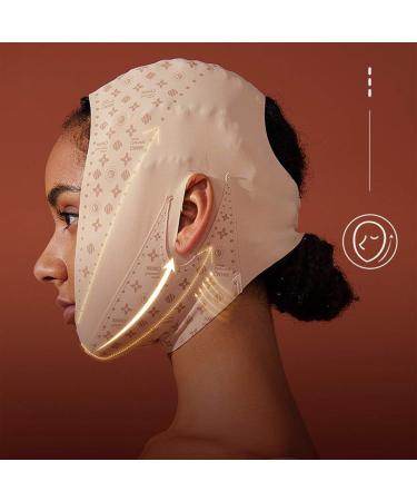 V-Face Sleeve: Firming & Shaping Facial Slimming Strap for Women - Double Layer Head Lifting & Anti-Sagging - Buy Online on GoSupps.com