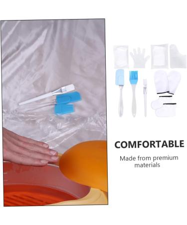 Hemobllo Moufles Hydratants en Coton Blanc pour Soins des Mains Pieds Accessoire Exfoliant Spa la Paraffine 1 Paire pour Bain de Paraffine Soin Anti-Peau S che et Couleur Al atoire - Buy Online on GoSupps.com