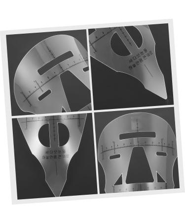 Hemoton 1pc Lip Ruler Eyebrow Ruler Eyebrow Grooming Stencil Eyebrow Stencil Positioning Tool Thread - Buy Online on GoSupps.com