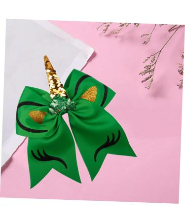 Beaupretty Rope unicorn hair clip hair barrette for women girl hair bow patrick day headpiece irih hair clip t patrick hair clip patrick hair clip hair rope pet bow tie Mi St - Buy Online on GoSupps.com