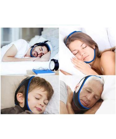 VeraLabs Airflow Jaw Strap - Anti-Snoring Chin Strap for Sleep Comfort & Close Mouth Support (Black - Buy Online on GoSupps.com