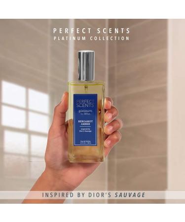 Perfect Scents Fragrances | Inspired by Dior s Sauvage| Platinum Collection | Bergamot Amber | Men s Eau de Parfum | CLEAN Vegan Paraben & Phthalate Free | Never Tested on Animals | 3.4 Fl Oz Dior's Sauvage - Buy Online on GoSupps.com