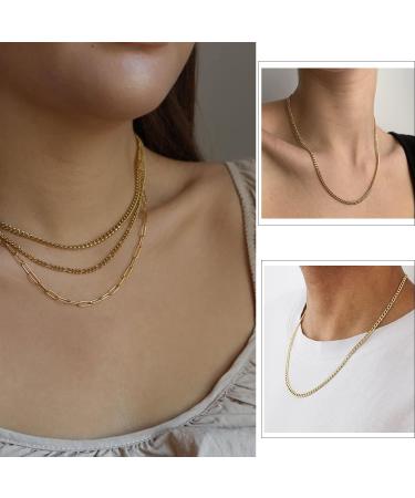 33FT Thin Gold Chain with Jump Rings and Lobster Clasps - 14k Gold Plated Curb Chain Bulk for Jewelry Making - Buy Online on GoSupps.com