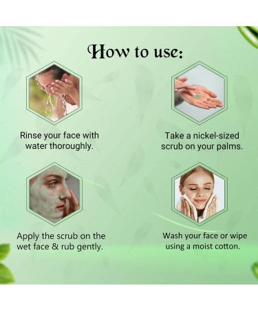 Nutriglow Neem & Tulsi Face Scrub with Oil Control Formula & Dead Skin Removal All Skin Types 65Ml - Buy Online on GoSupps.com